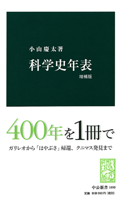 科学史年表　増補版