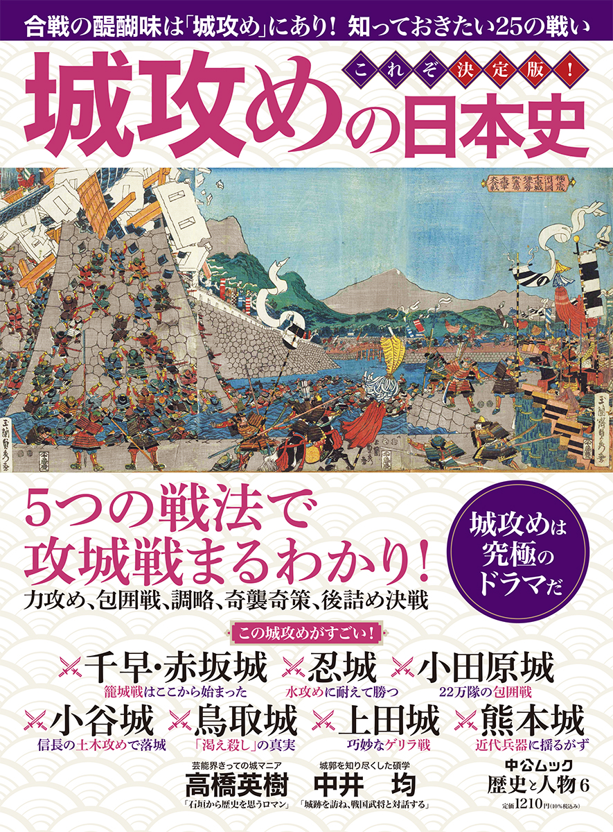歴史と人物６ 城攻めの日本史 攻防と奪還25の死闘 全集 その他 中央公論新社