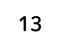 13