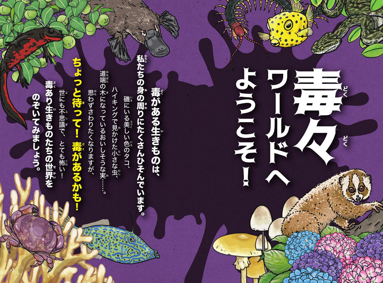 有毒・有害海中動物図鑑/定価23000円/毒学的な内容と具体的な